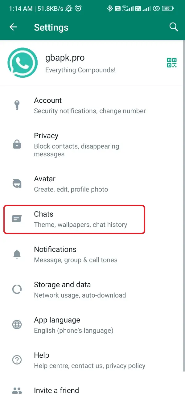 Chats WhatsApp Plus