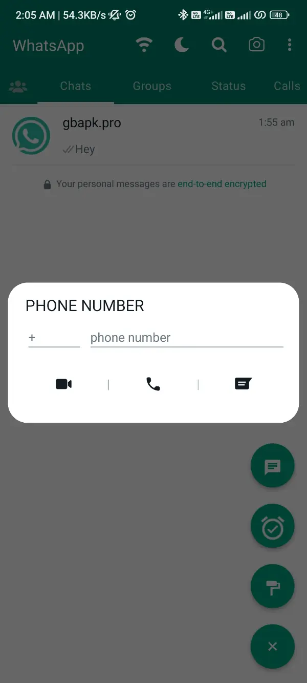 Message Without Saving Number WhatsApp Plus