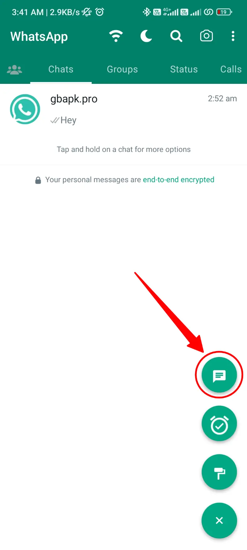 Message Icon WhatsApp Plus