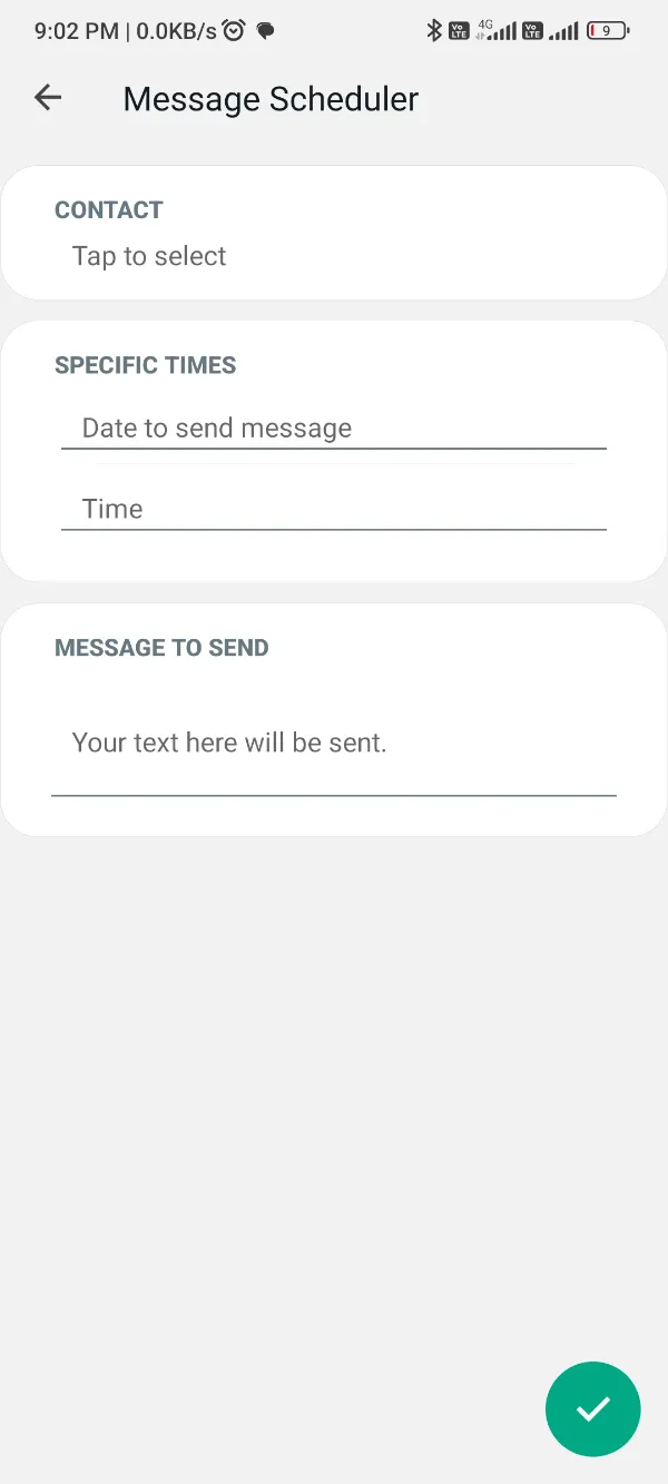 Fouad WhatsApp Scheduled Messaging